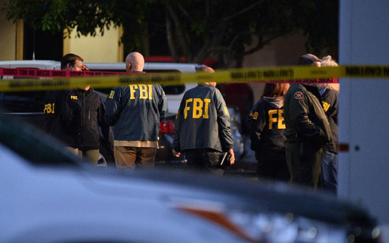 FBI at mass shooting