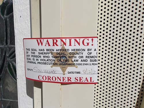 Orange County Coroner Seal