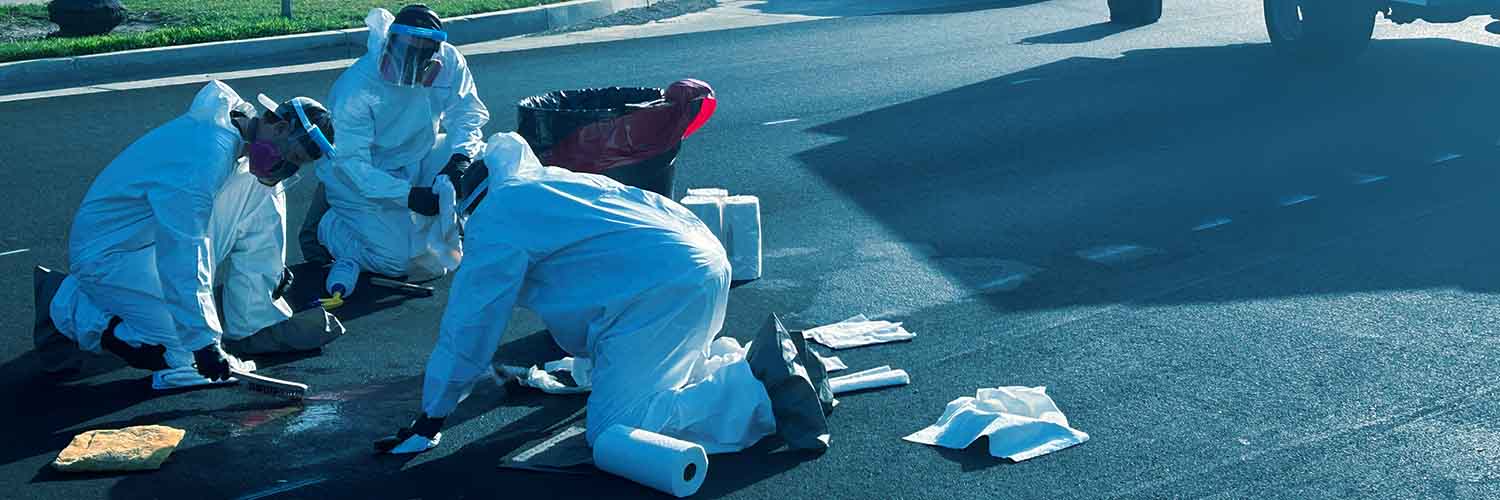 Blood Cleanup - Crime Scene - Street in Oxnard, CA - Bio SoCal