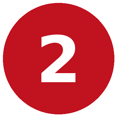 number 2 inside a red cicle
