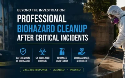 Biohazard Cleanup After an Officer-Involved Shooting in Oxnard: What Happens After Investigators Leave