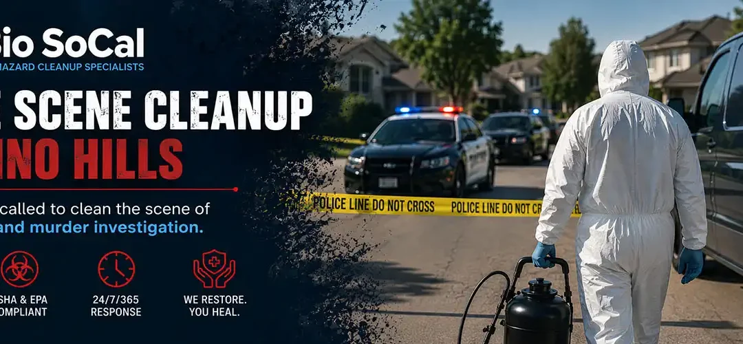 crime scene cleanup after a chino hills kidnapping and murder